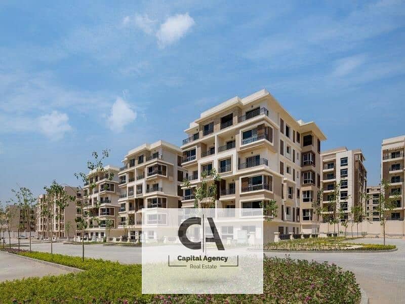 Apartment 160 meters for sale in Sarai Compound 42% cash discount and cash price premium on different payment systems - Prime Location 0