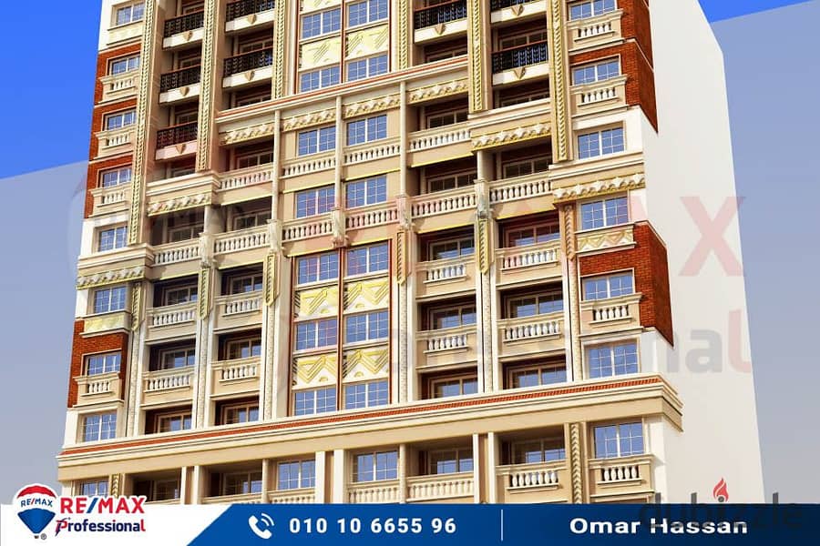 Apartment for sale 204 m Rushdi (Abu Qir Street directly) 0