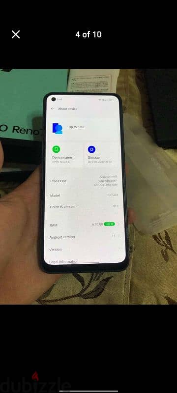 oppo Reno 7a with box 3