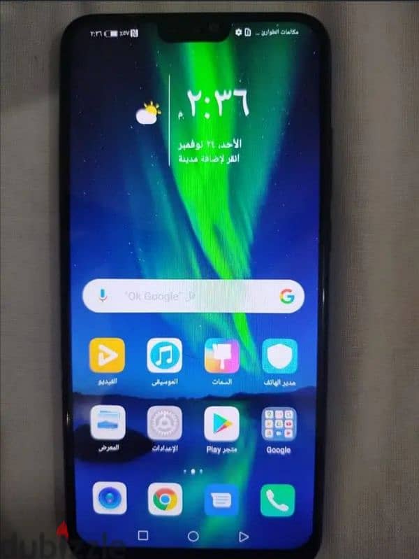 جهاز honor 8x حالة ممتازة جدا 1