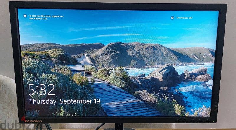 شاشة كمبيوتر لينوفو ٢٤ بوصه 1080P فرز تانى 4