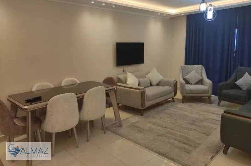 Furnished apartment for rent in Al-Rehab, Group 128 0