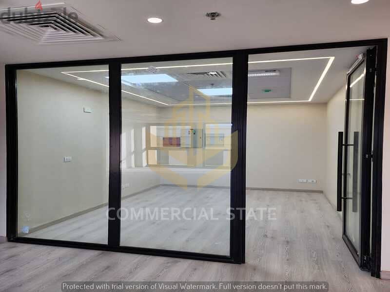 مكتب جاهز للايجار في ميفيدا التجمع الخامس 121م-Finished Office -Rent 0