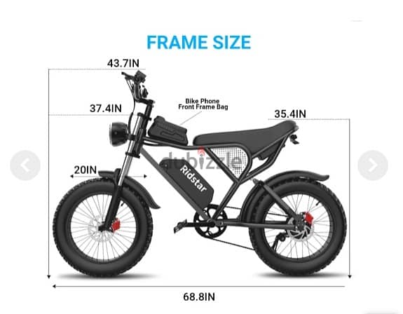 Ridstar Q20 E-Bike  دراجة كهربائية 1