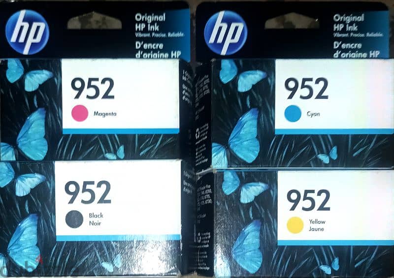 طقم احبار hp952 0