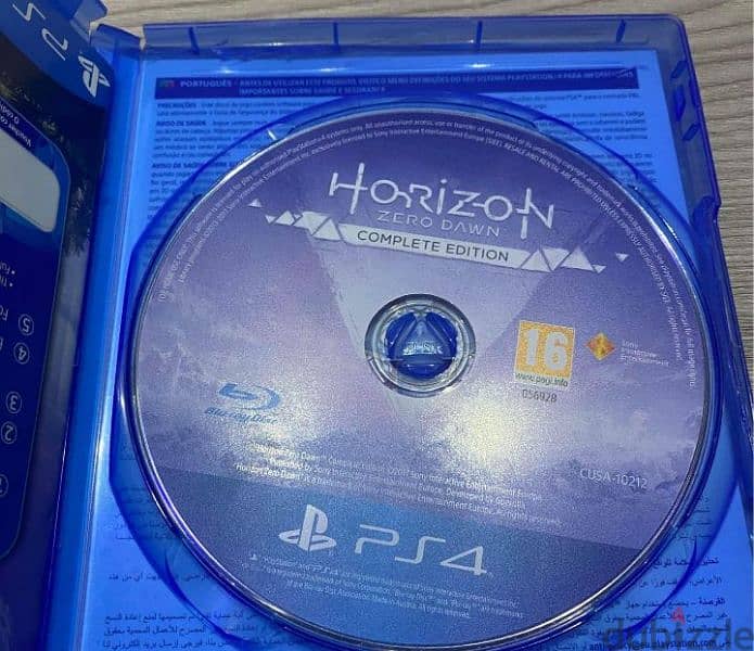 معايا اسطوانه Horizon zero dawn ps4 للبيع بي السعر الي انتا عاوزه 4