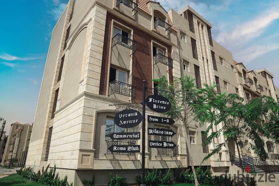 Apartment for sale in installments without commissions at the old price in the Fifth Settlement, Rock Vera Compound. . . . | Mivida - Taj City - Sarai 0