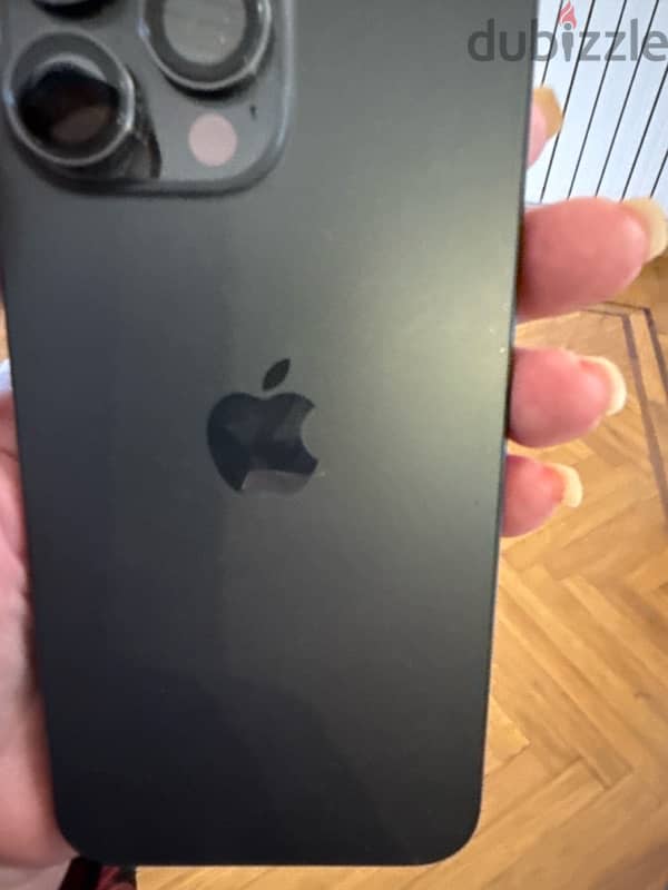 iPhone 15  Promax black titanium 256GB 1