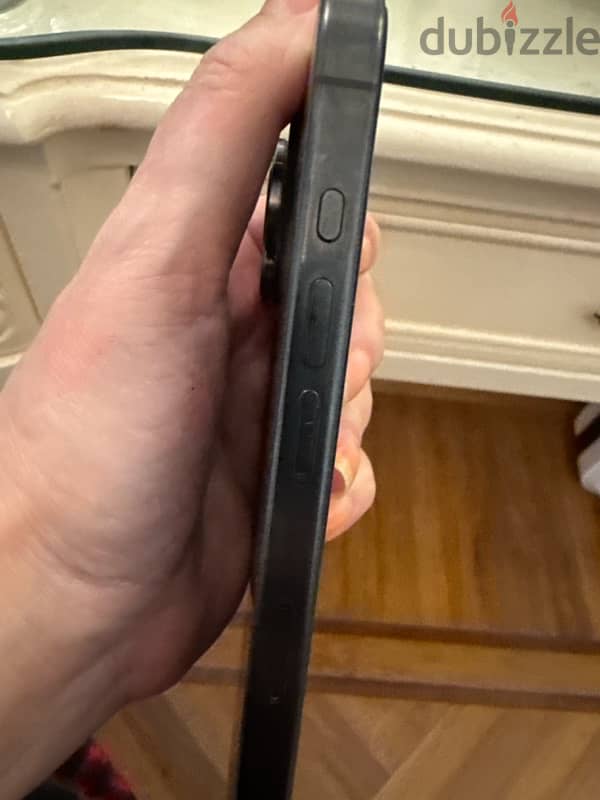 iPhone 15  Promax black titanium 256GB 3