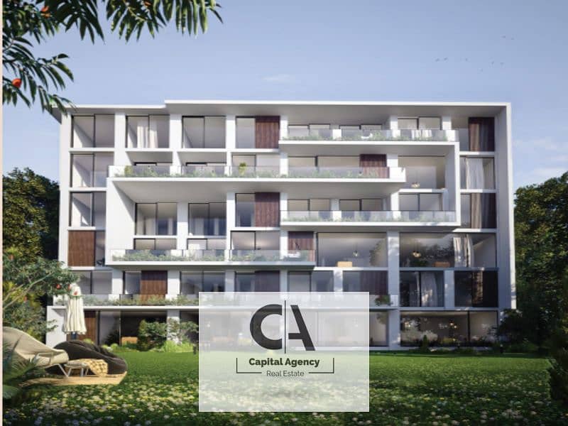 With a 20% cash discount, a fully finished apartment in the heart of Fifth Settlement in The Crest Compound 0