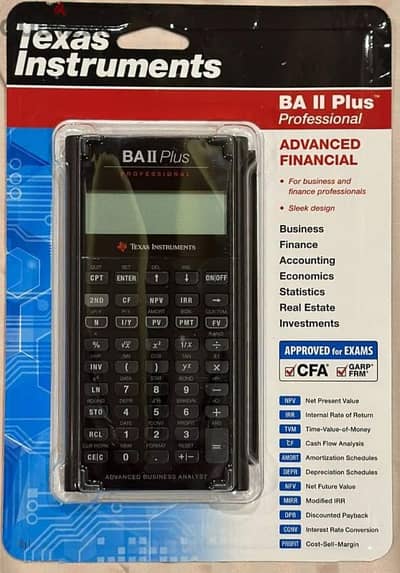 Taxas instruments BA ii plus professional