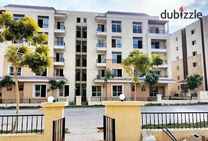 Ground floor apartment with garden, 165 square meters, in Sarai Compound, with a down payment of 870 thousand 0