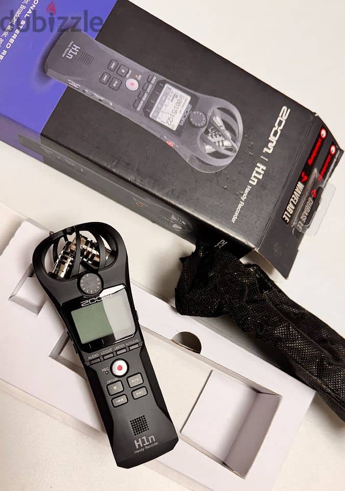 Brand new Zoom H1n Portable Recorder جهاز تسجيل زووم H1nجديد لم يستخدم 0