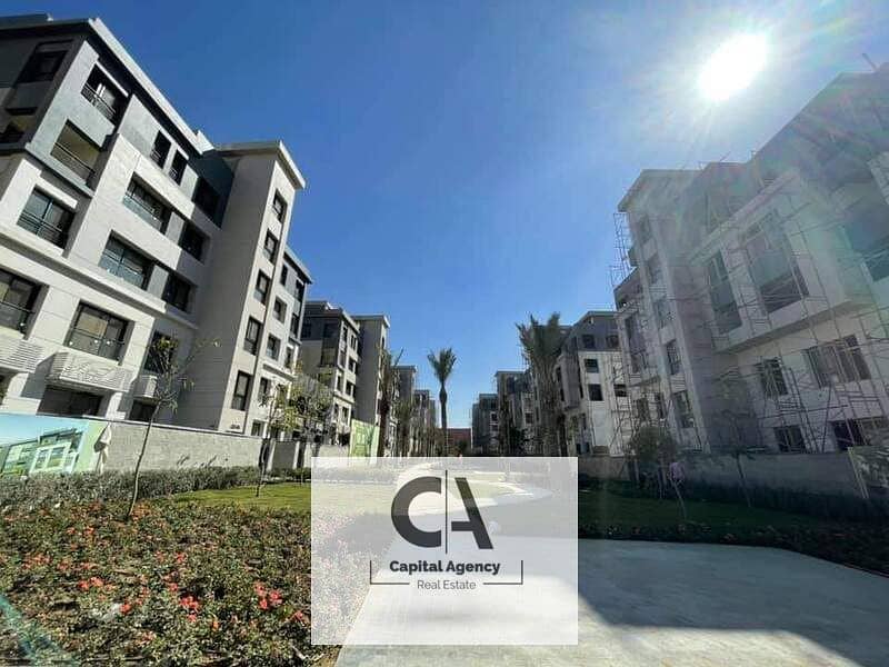 Duplex for sale with garden in the heart of Golden Square, with 5% down payment and equal installments in Trio Gardens with M Square 0