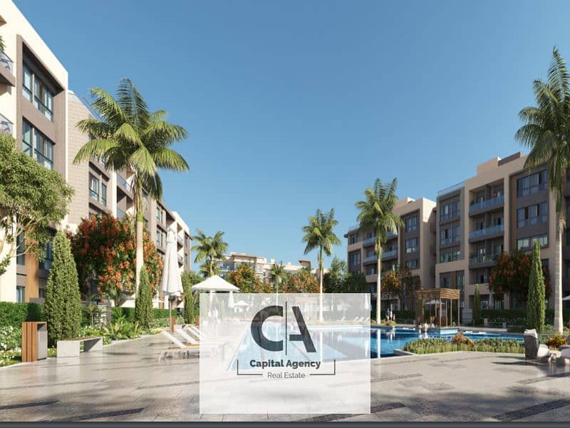 Apartment for sale  in Azad Compound in the heart of Fifth Settlement | Immediate receipt 4/3 finishing | Distinctive view of the lan 0