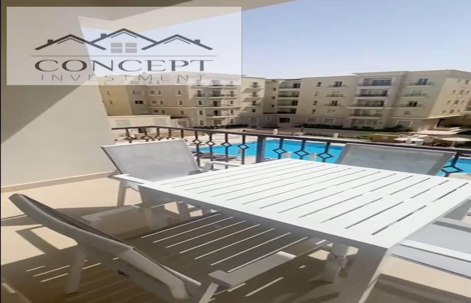 For Rent Pool View Furnished Apartment In Mivida - New Cairo 0