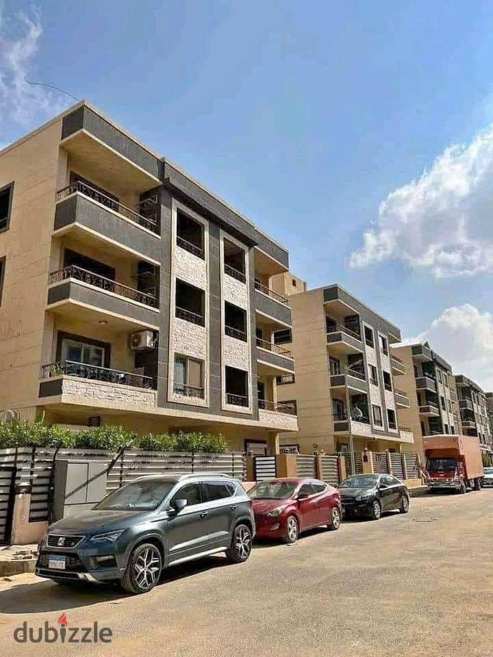 For the first time, you will live and receive immediate payment and installments up to 7 years in the Fifth Settlement, inside a compound near AUC Uni 0