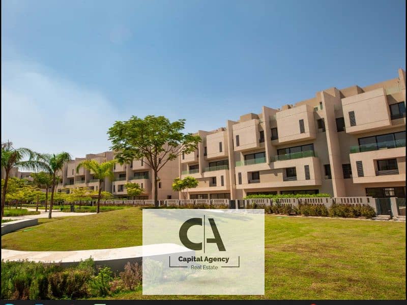 Apartment for sale, immediate receipt, fully finished, in Al Burouj Compound in Shorouk A distinctive view of the landscape * Al Burouj * 0