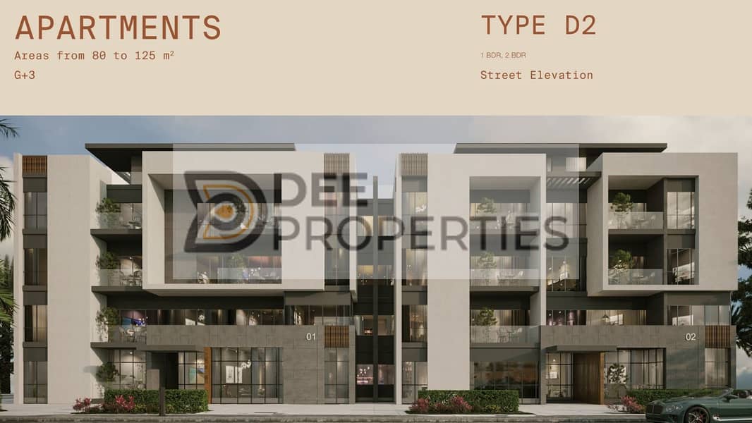 Ground floor apartment with garden for sale in Q Hills Zayed Compound with a down payment of 540 thousand and payment facilities up to 9 years 0