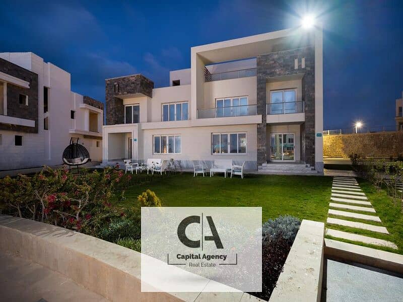 3-room chalet with Ready To Move  in Sea View Ras El Hekma - fully finished with a view of the swimming pool - 20% cash discount 0