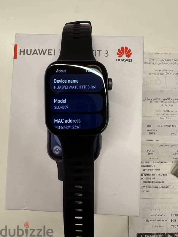 Huawei watch fit 3 1