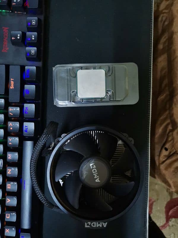 ryzen 5 1600 with fan بروسيسور 0