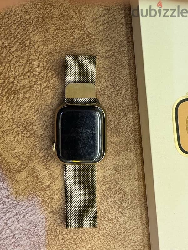 Apple Watch Series 7 GOLD Stainless steel 41MM Gold 2