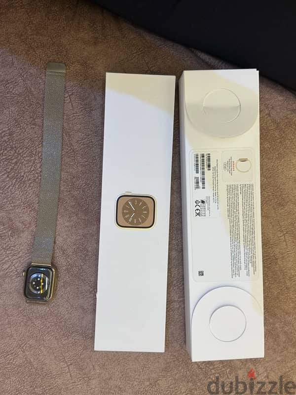 Apple Watch Series 7 GOLD Stainless steel 41MM Gold 4