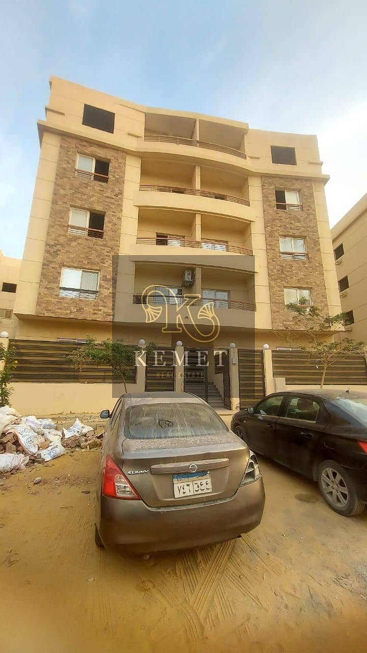 Apartment 185 m garden view in Andalusia 1, near Al-Sharqawi Mosque, repeated floor, immediate delivery with meter and elevator, at the lowest price p 0