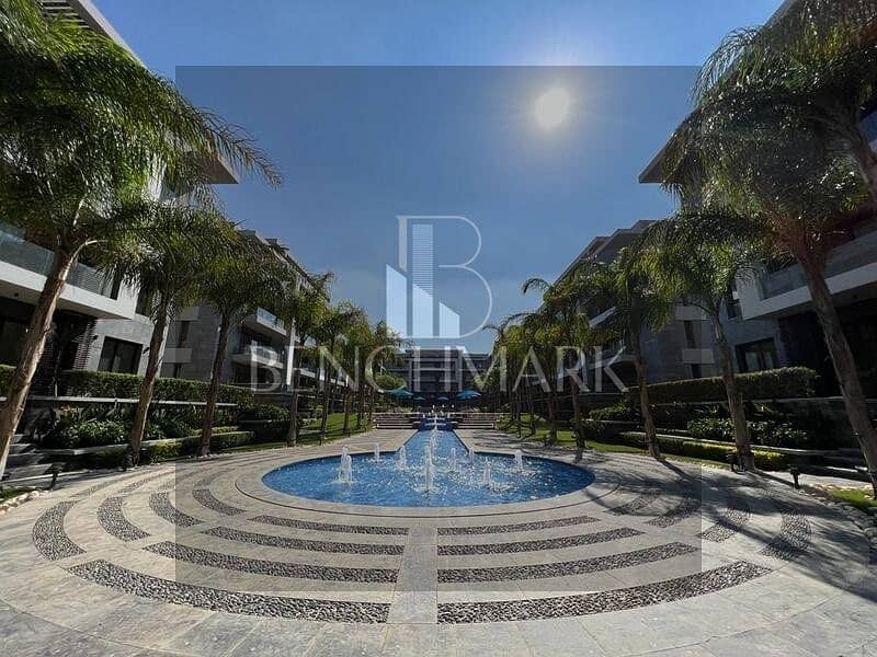 Penthouse 186m with roof 134m for sale fully finished immediate delivery in New Cairo 5th Settlement El Patio 7 Compound with 20% discount on cash 0