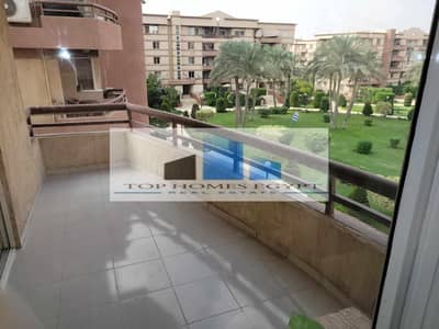 3BR furnished Apartment for Sale with Garden View in Rehab City - New Cairo