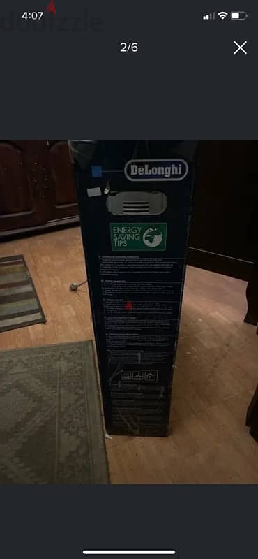 دفايه delonghi بحاله جيدة جداً استعمال خفيف 4