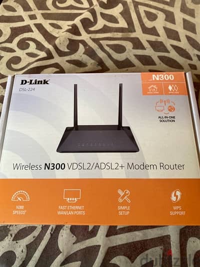 جهاز راوتر d-link 224 n300