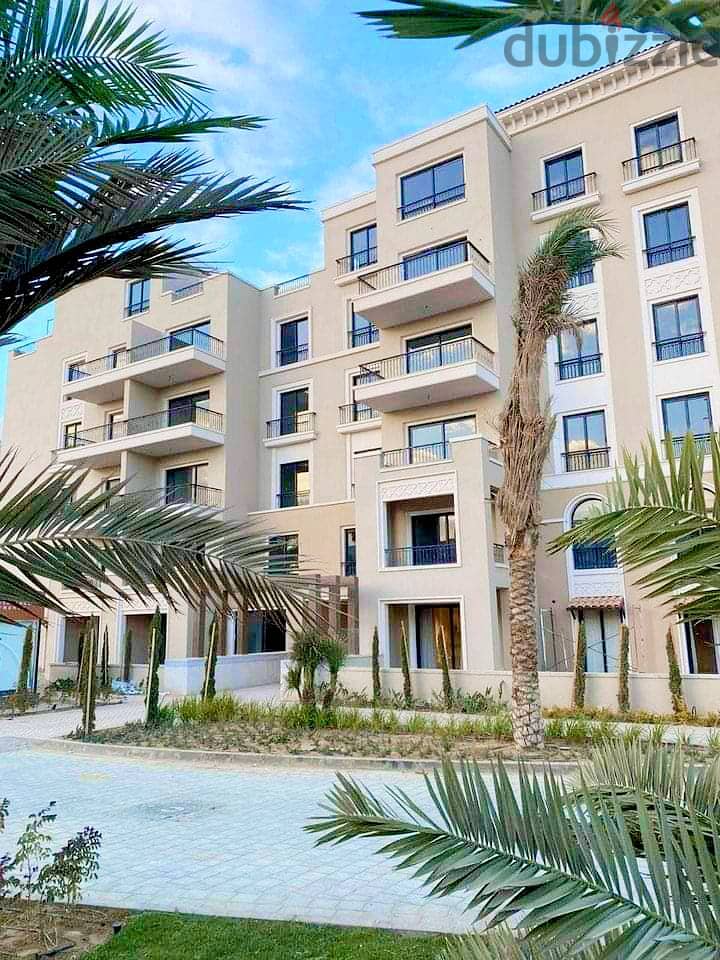 للبيع شقة ارضي بجنينه 3 نوم في فيلدج ويست  apartment sale village west 0