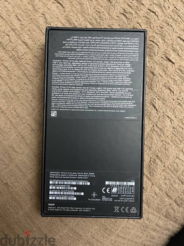 iPhone 12 Pro Max 256 GB 4