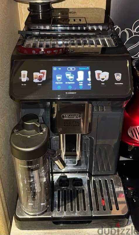 delonghi elita explore ماكينة قهوة ديلونجي اليتا اكسبلور كسر زيرو 0