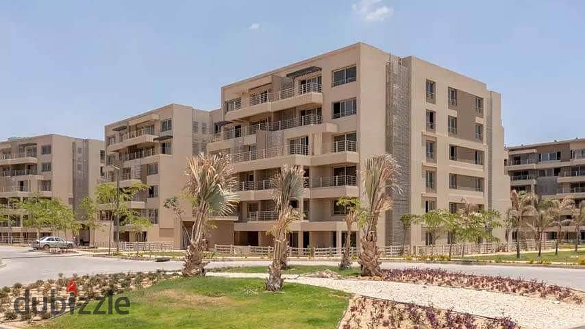 Apartment 263 m ready to move , facing north  view overlooking the landscape in Capital Gardens, New Cairo 0