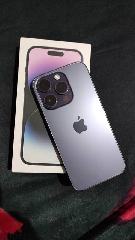 iPhone 14pro purple256 B 99% 0