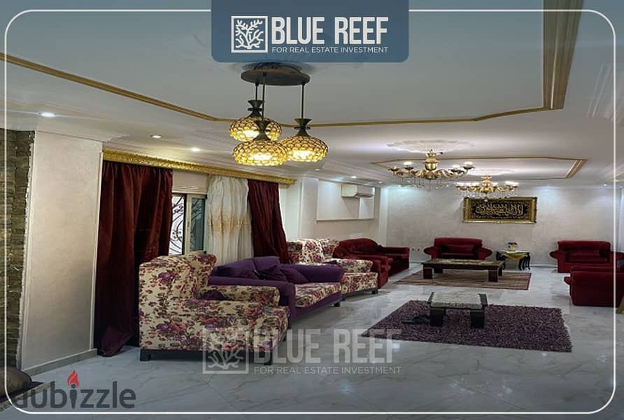 Duplex For Sale With Furnished ,Ready to move 300 SQM with special price in the market in Shorouk 0