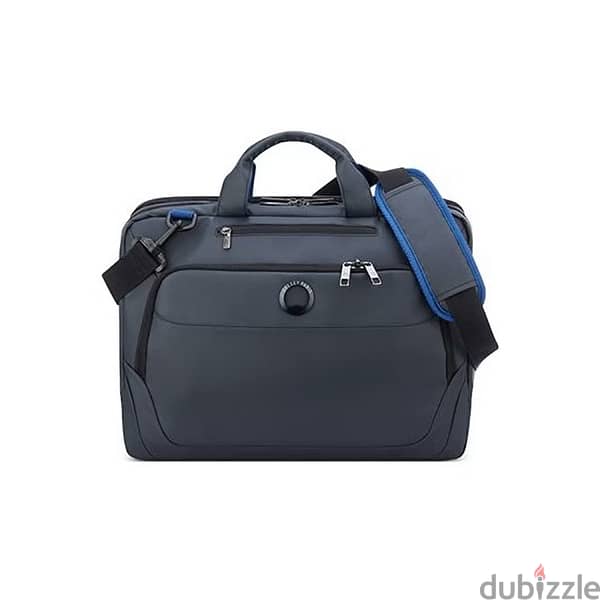 Delsey Parvis Plus Laptop Bag Grey 0