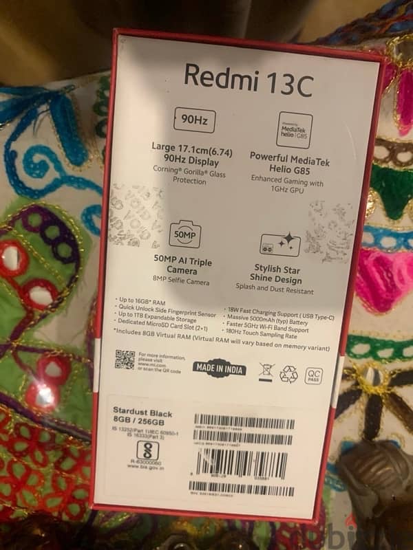 xiaomi redmi 13c جديد متبرشم 0