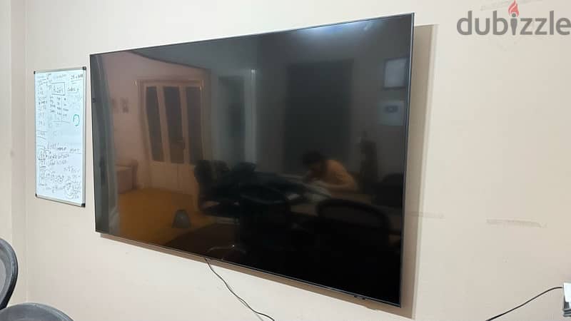 تلفزيون سامسونج ٨٥ بوصة samsung tv 85 inch 1