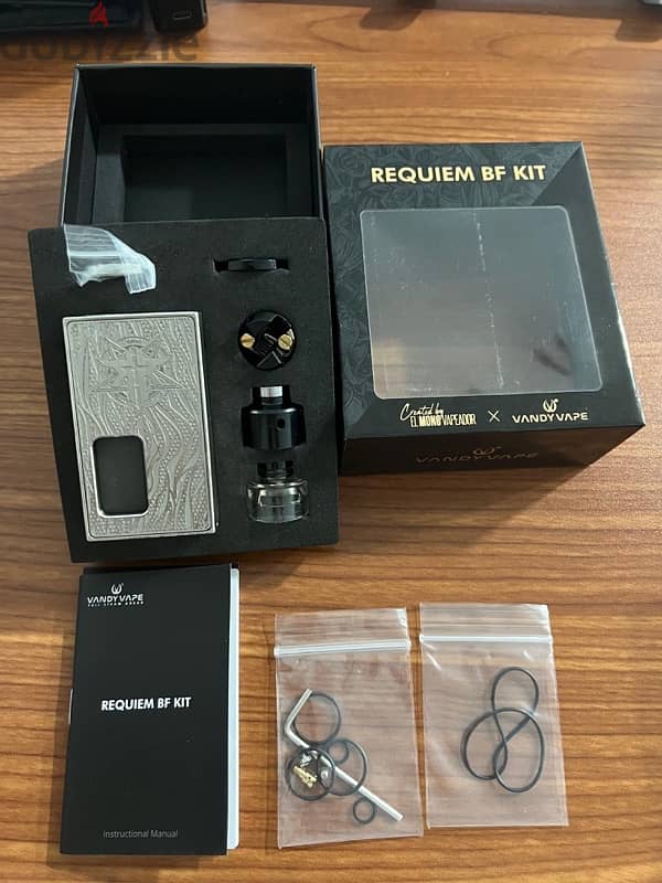 2 vandy vape Requiem kits, 1 = 1500, 2 = 2500 0