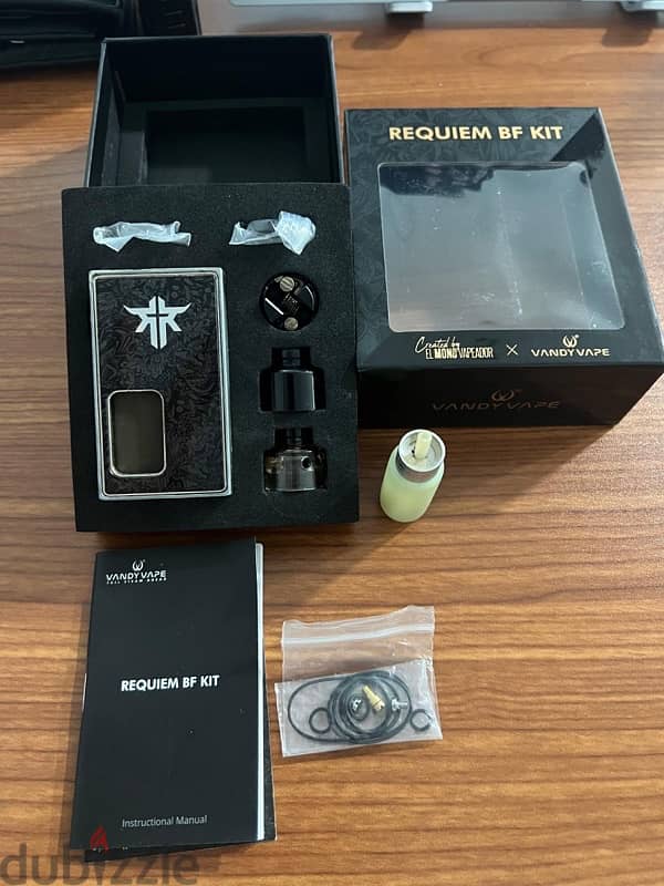 2 vandy vape Requiem kits, 1 = 1500, 2 = 2500 3