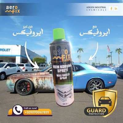 Aero fix wax shield spray