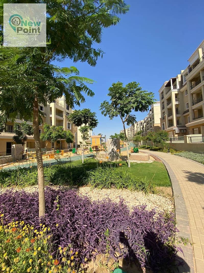 Apartments for sale in Sarai Sur Compound in Madinaty with a 5% down payment and installments over 8 years 0