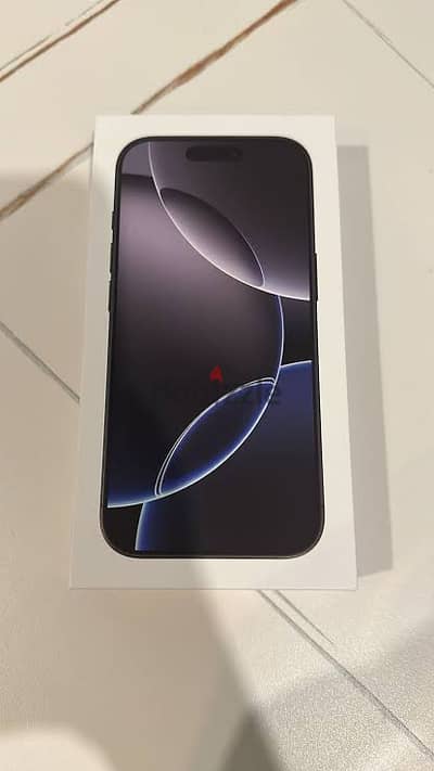 New I phone 16 pro 256 for sale- black titanium