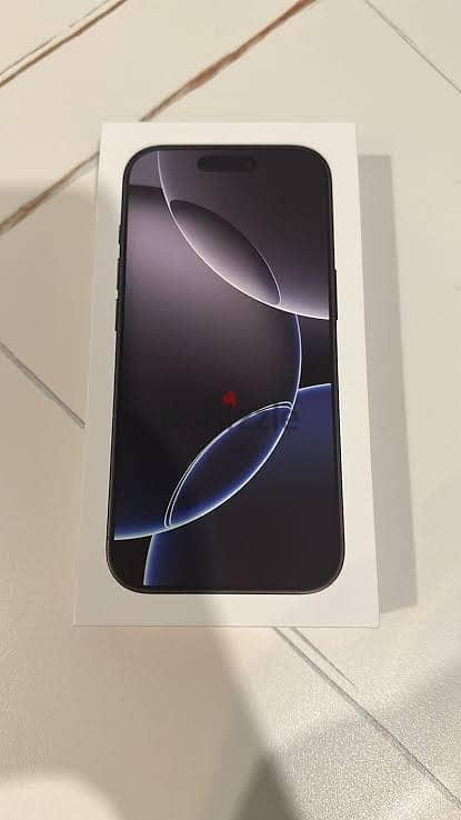 New I phone 16 pro 256 for sale- black titanium 0