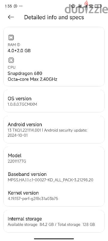 Redmi Note 11 - 128GB - Cam 50MP 6