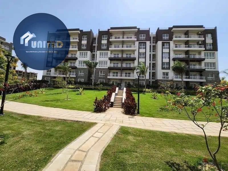 Apartment for sale in Madinaty B12, two rooms, corner, garden view 0